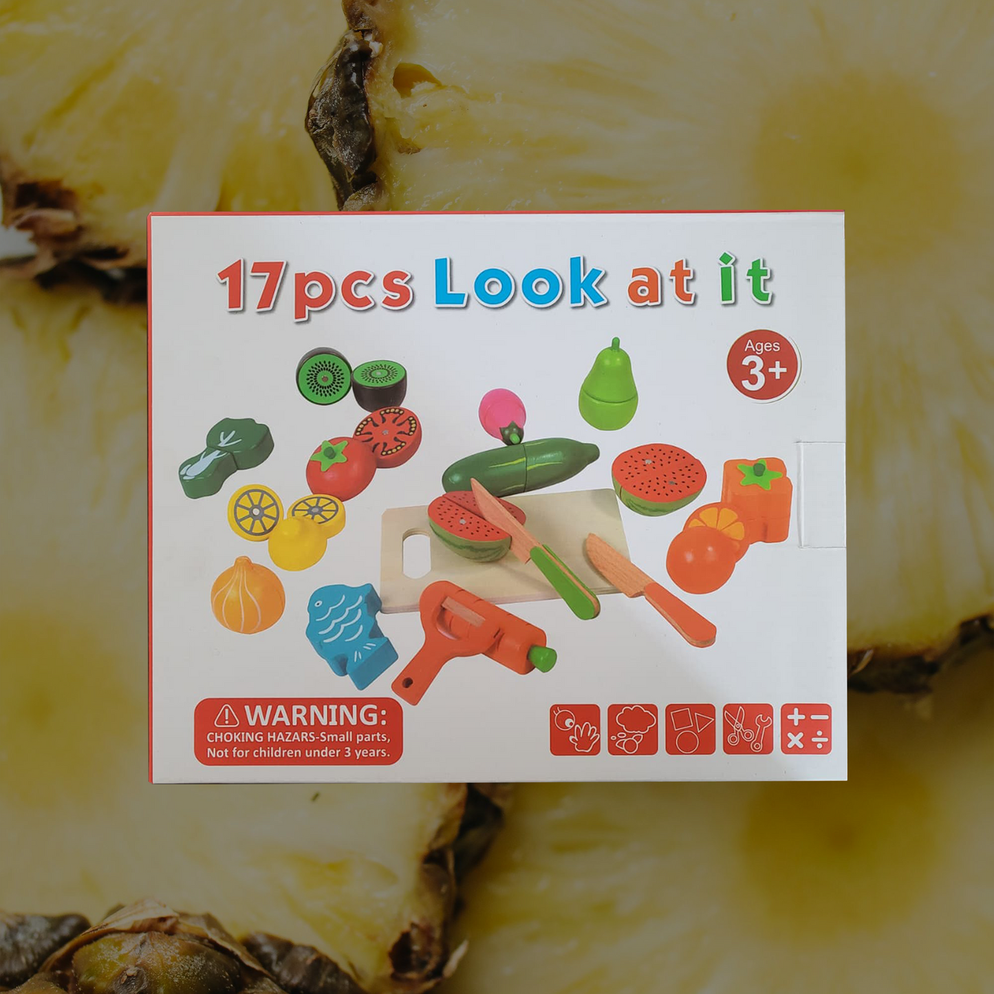 Frutas y verduras magnéticos